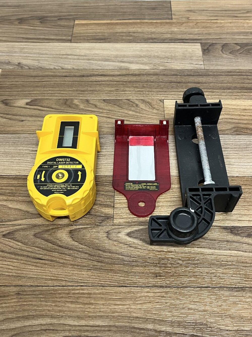 DeWalt DW0732 Cordless Rotary Laser Digital Detector